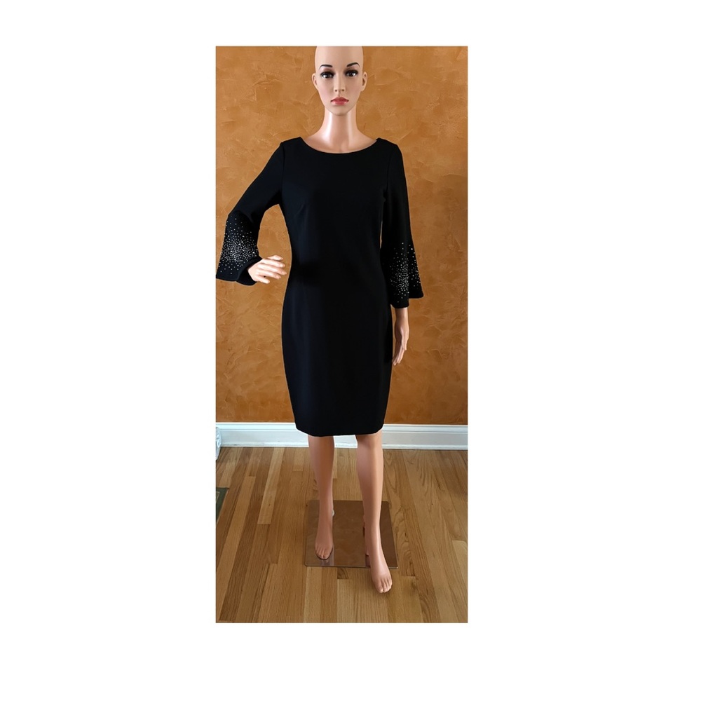 Calvin Klein Collection Black Long Sleeve Dress